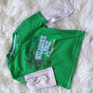 Toddler Long Sleeve Green Shirt